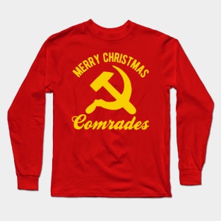 Communist Christmas - Merry Christmas Comrades Long Sleeve T-Shirt